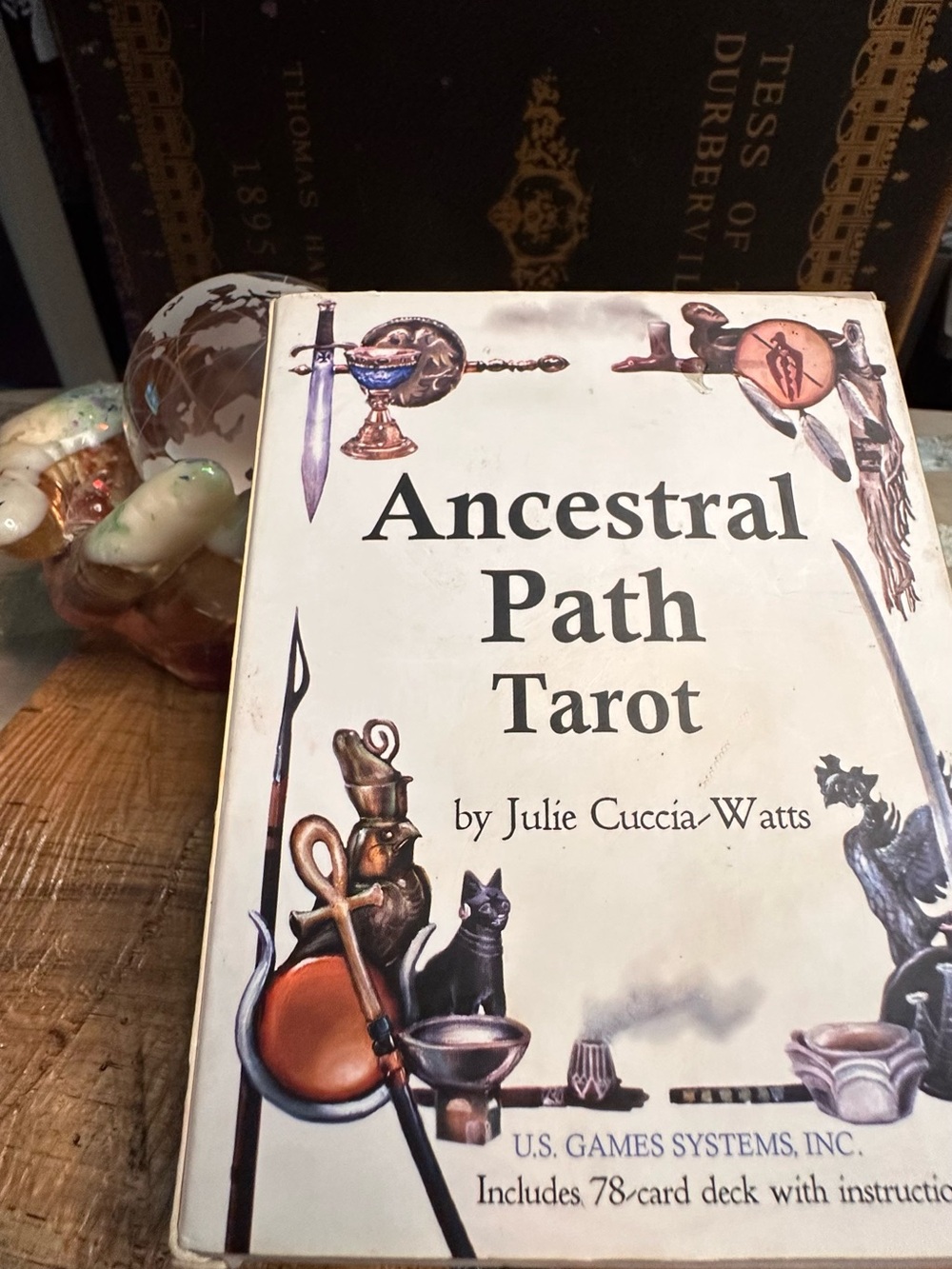 Ancestral Path Tarot by Julie Cuccia-Watts — Cream Cover
